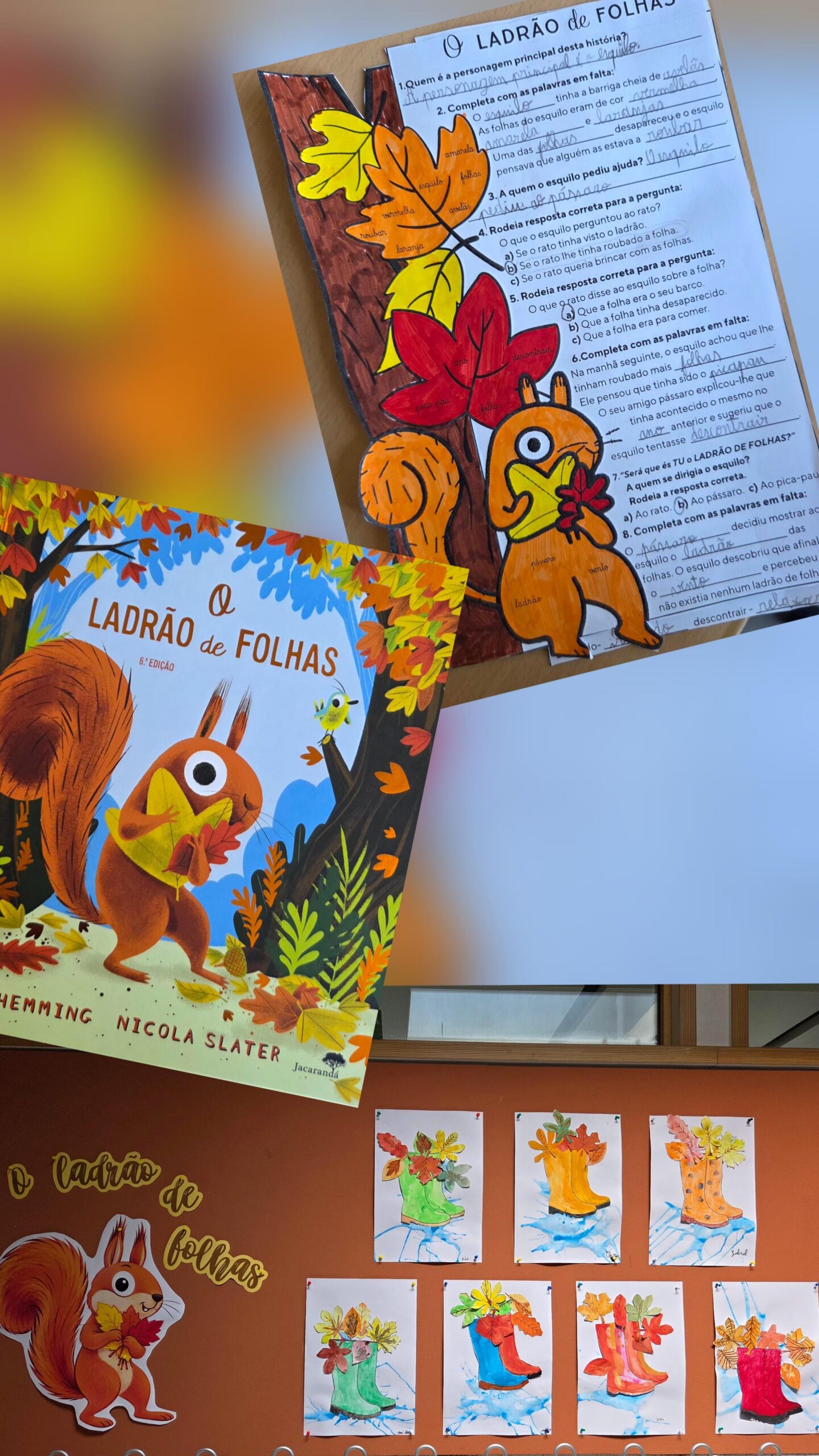 O Ladrão de Folhas - atividade do P2PTA